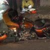 Breaking News Daredevil Biker Ejected Over Fence in High-Speed Crash!