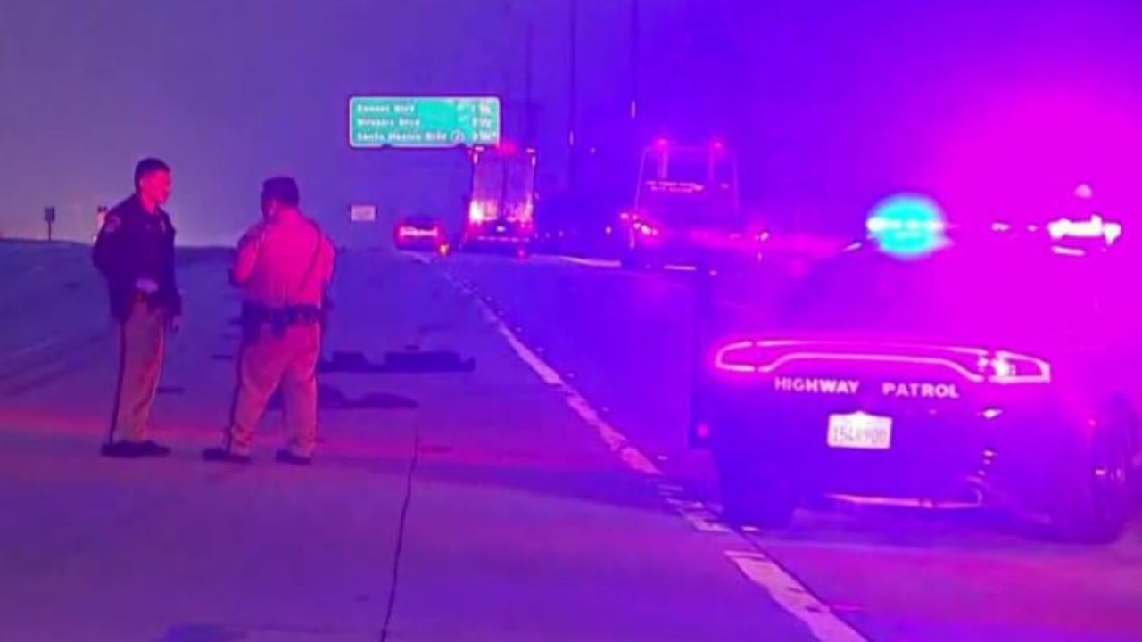 Breaking News Man Dead in Crash on 405 Freeway in Westwood!