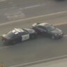 LAPD and CHP Team Up to Apprehend Burglary Suspects in Mercedes Sedan