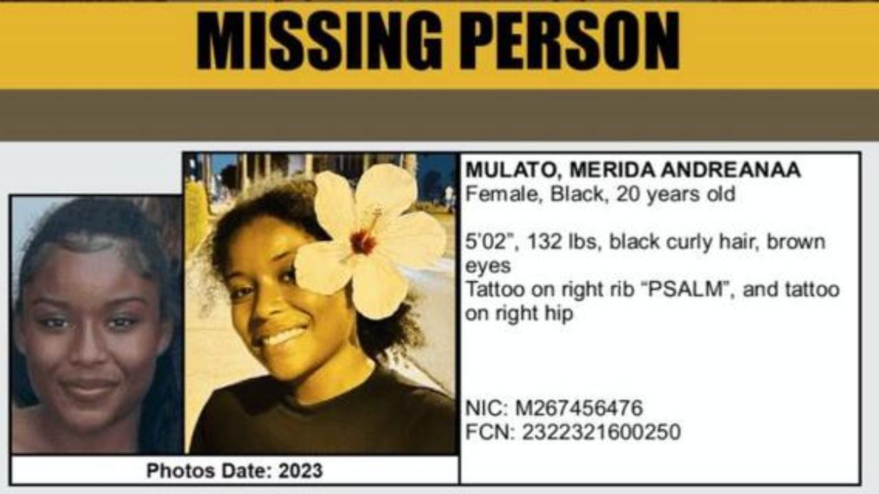 Missing Person Alert 20-Year-Old Woman Last Seen in Palmdale – Can You Help