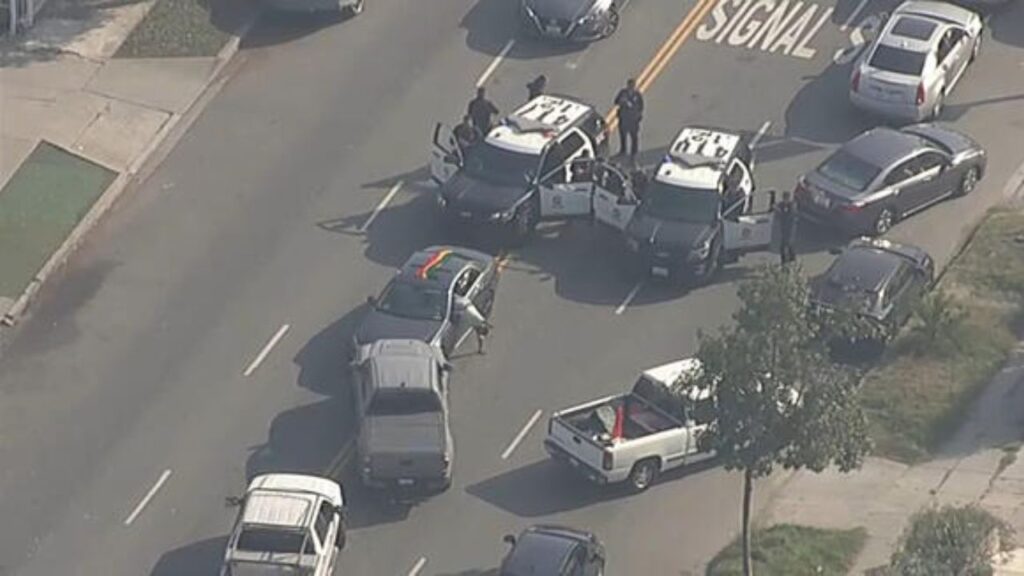 South LA Police Chase: Courageous Bystander Halts High-Stakes Pursuit