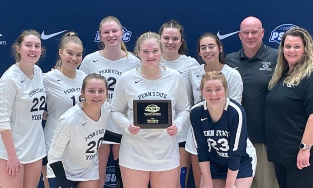 Unstoppable Penn State York Women’s Volleyball Team Crushes Competitors in Playoff Quest!