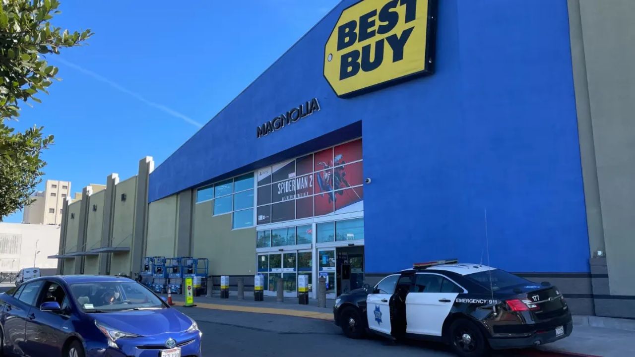 San Francisco's Best Buy Deploys Police Officer to Combat Rising Retail Theft