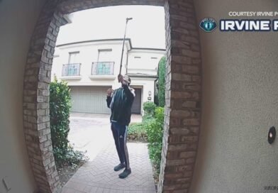 Irvine Police seek man accused of using selfie stick to peer into young girl’s room