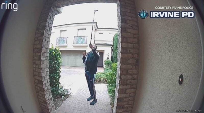 Irvine Police seek man accused of using selfie stick to peer into young girl’s room