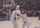 Clippers fan hits insane half-court shot to win a vacation