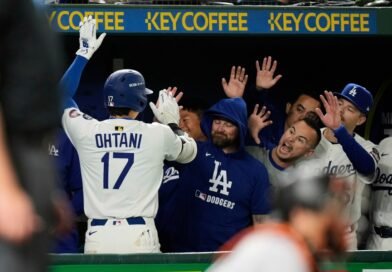 Ohtani’s jersey will look different from Dodgers teammates this season. Here’s why