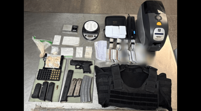 Convicted felon arrested after ghost gun, tactical armor found in San Bernardino County home