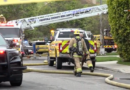 Small plane crashes into Ventura County structure, reports of fire spreading