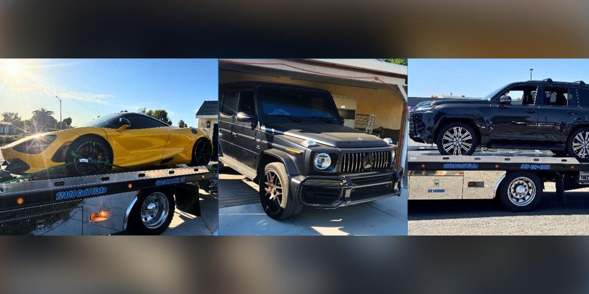 Sacramento Probation Officers Seize $600K in Luxury Cars During Warrant Service