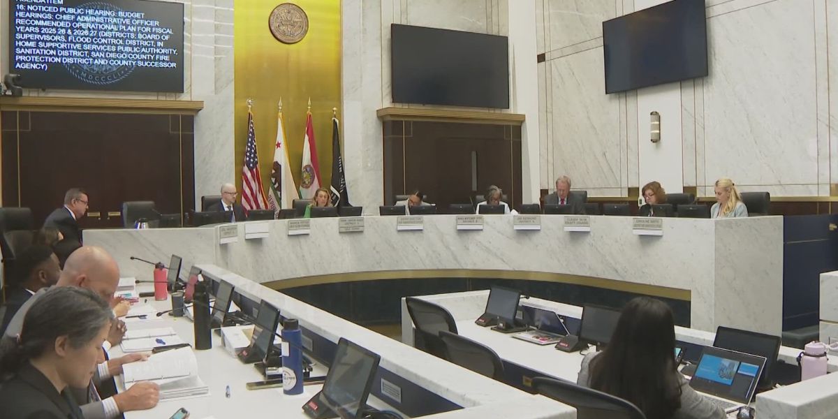 San Diego County Adopts $8.63B Budget Focused on Housing, Health, and Safety