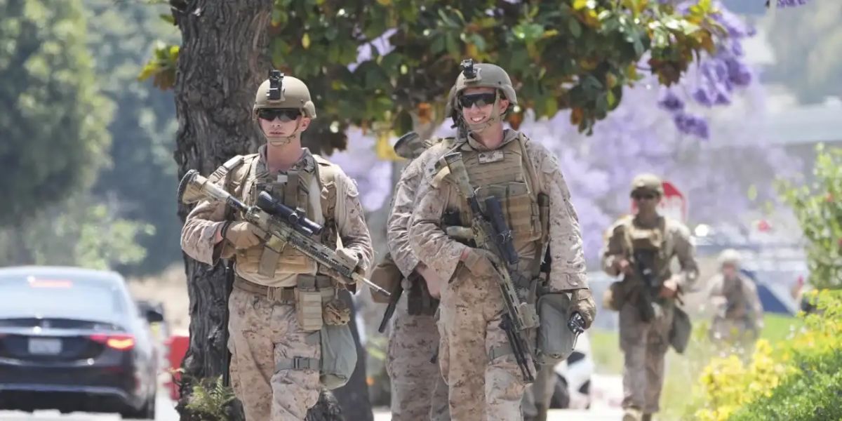200 U.S. Marines Deployed to Florida to Support Trump’s Immigration Crackdown