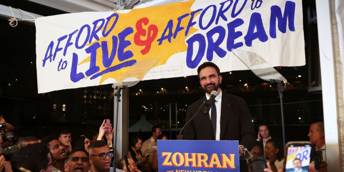 Manhattan Democrats Back Zohran Mamdani in New York City Mayoral Race